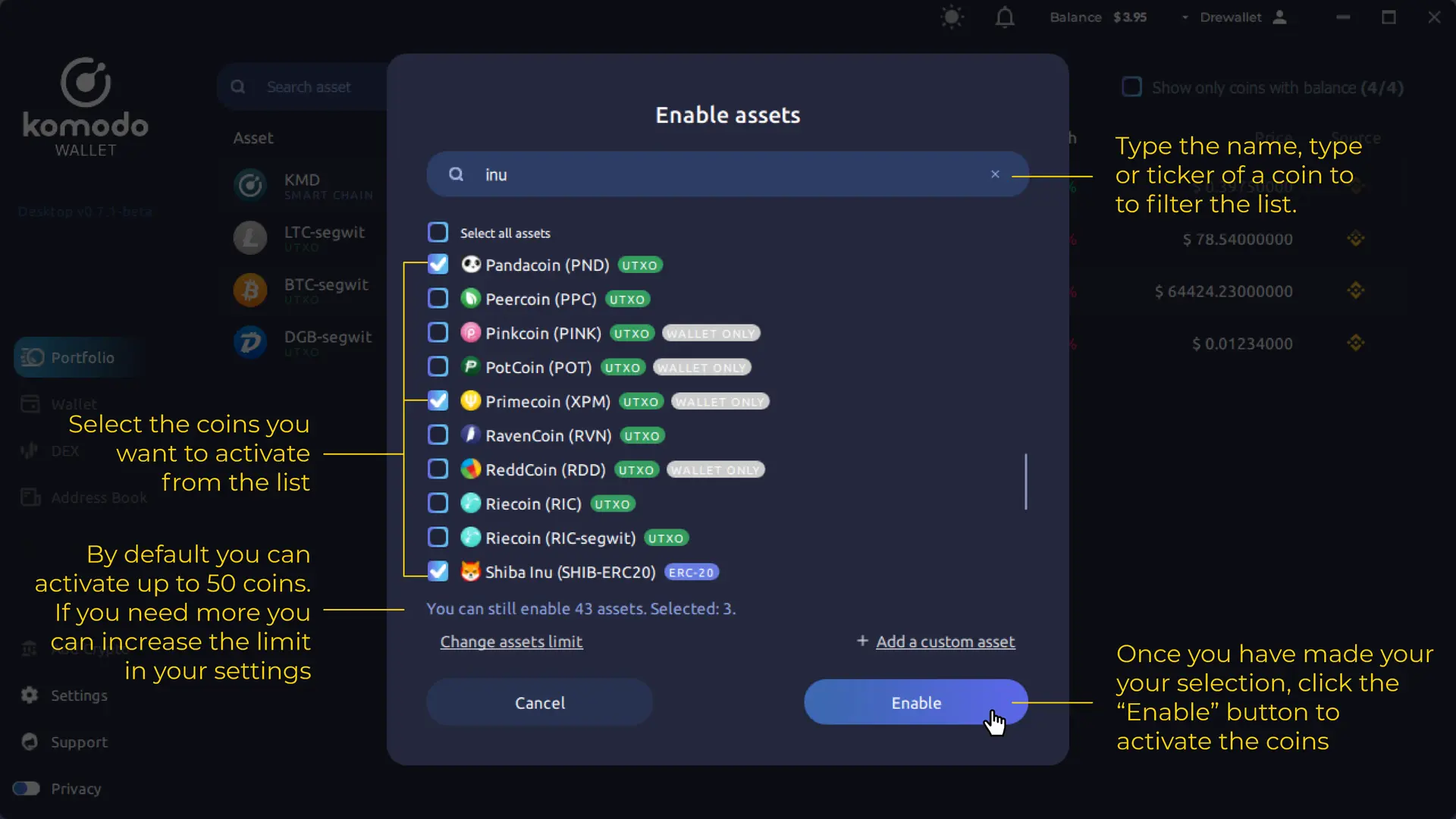 Accessing Komodo Wallet Log Files